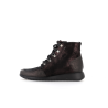 botillon noir en cuir
